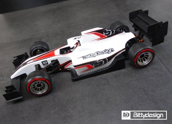 Karoserie čirá Bittydesign F1 TYPE-6R Příslušenství auta IQ models