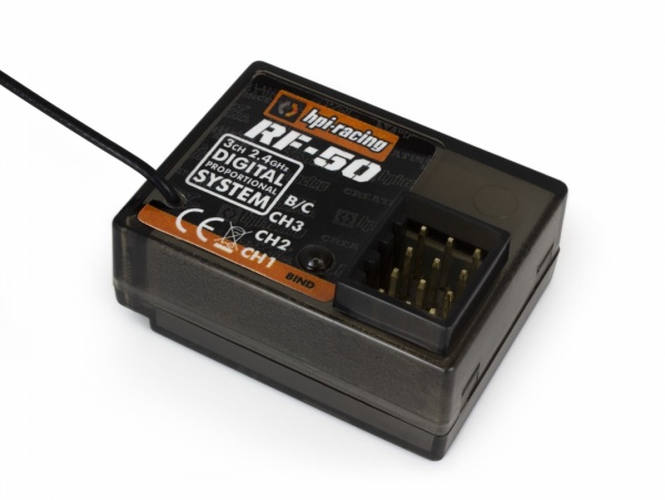 HPI RF-50 Receiver Modely aut IQ models