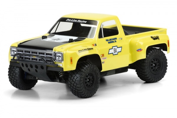 Karoserie SC čirá 1978 Chevy C-10 Race Truck Příslušenství auta IQ models