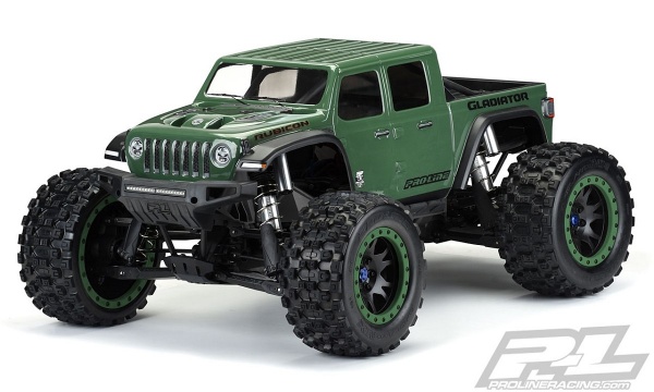 Předříznutá JEEP Gladiator Rubicon čirá karoseriepro X-MAXX Příslušenství auta IQ models