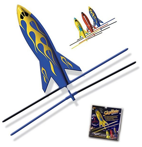 Miniprop SkyBlades Hybrid Rockets s gumovým pohonem RC vrtulníky a letadla IQ models