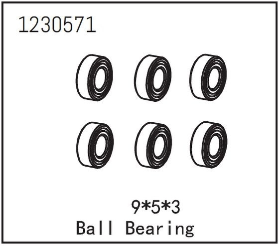 Ball Bearing 9*5*3 (6)