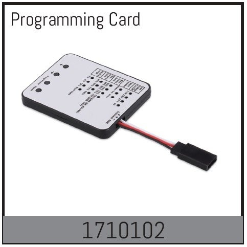 Programming Card RC auta IQ models